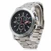 Men's Quartz Analog Wrist Watch with Alloy Band Silver OEM MQAWWAABS